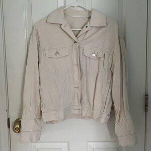 Uniqlo Beige Corduroy Jacket